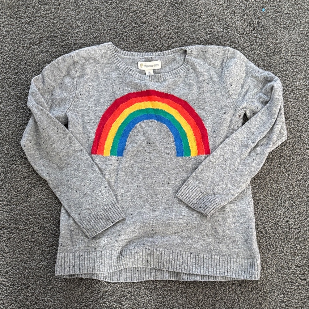 Tucker + Tate Heather Gray Knit Top